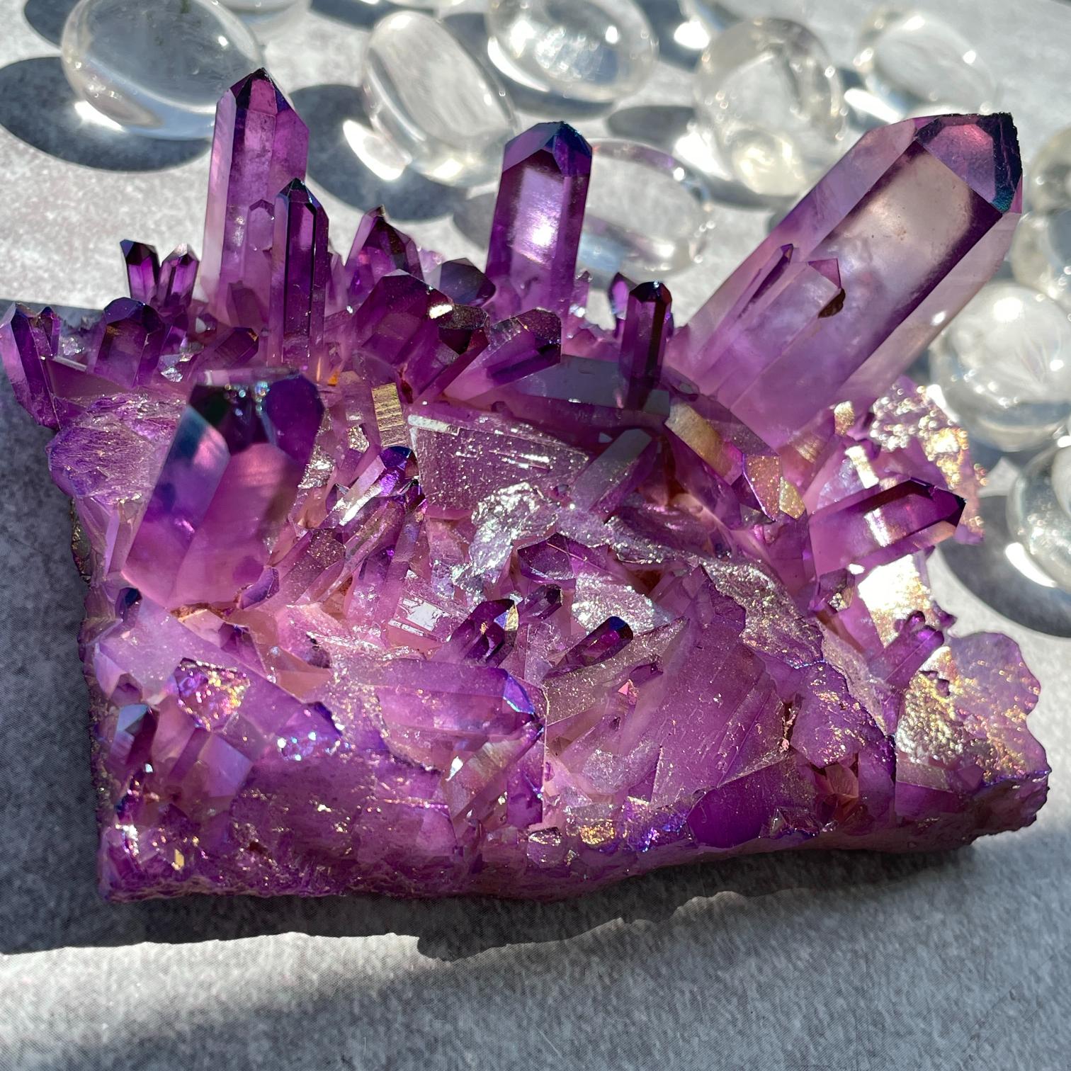 Purple Aura Cluster - 09 Purple Aura Cluster - 09